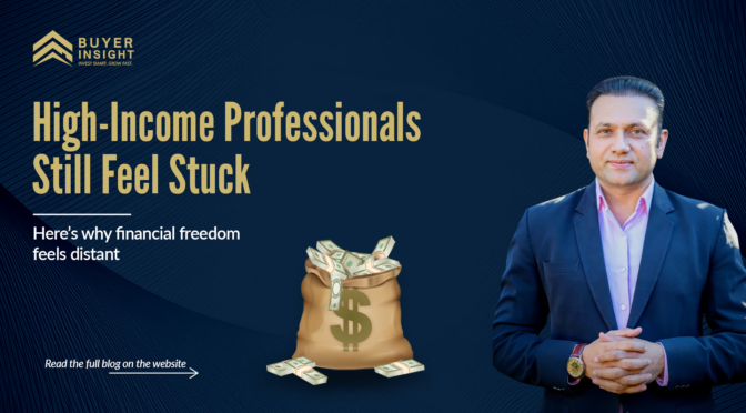 High-Income Professionals & Financial Freedom: Why Most Still Feel Financially Stuck