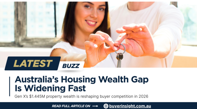 Australia’s Housing Wealth Gap and What Buyers Face