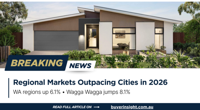 Regional Property Growth Australia 2026